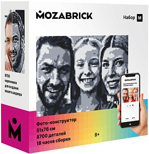 

Фото-конструктор Mozabrick – Набор M