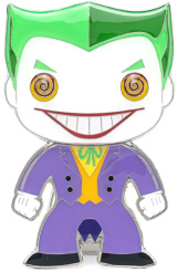 Значок Funko Pop Pin: DC Classic  – Joker Large Enamel Pin