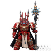 Фигурка Warhammer 40K Chaos Space: Marines Crimson Slaughter - Sorcerer Lord in Terminator Armour (масштаб 1:18)