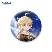 Значок Genshin Impact Character Badge - Traveller Aether