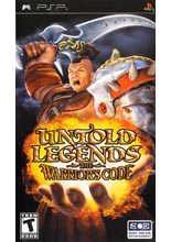 Untold Legends the Warrior's Code (PSP)
