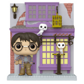 Фигурка Funko POP Deluxe Harry Potter: Diagon Alley – Harry Potter w/Eeylops Owl Emporium (Exc) (58135)