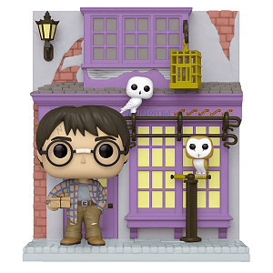 

Фигурка Funko POP Deluxe Harry Potter: Diagon Alley – Harry Potter w/Eeylops Owl Emporium (Exc) (58135)