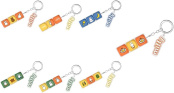 Брелок Miffy Key Cap Keychain Blind Box, кейкап-антистресс, 1 случайный брелок
