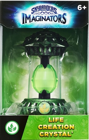 

Кристалл Skylanders Imaginators - стихия Life.
