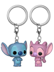 Набор Брелоков Funko Pocket POP: Disney Lilo & Stitch – Stitch & Angel (36370) (2 шт)