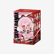 Мягкая игрушка-брелок POP MART: Skullpanda – Winter Symphony Series (PM03376) – 1 случайный персонаж в сюрприз-боксе (~ 13 см)