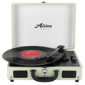 Виниловый проигрыватель Alive Audio Glam Mist c Bluetooth (GLM-01-MS)