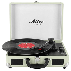 

Виниловый проигрыватель Alive Audio Glam Mist c Bluetooth (GLM-01-MS)