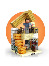 Конструктор Minecraft магнитный: Башня, 79 деталей (MC16790)