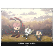 Фигурка Funko POP Moment: Jujutsu Kaisen – Yuji Itadori & Aoi Todo vs Hanami S1 (06) (70265) (9,5 см)