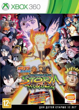 Naruto Shippuden Ultimate Ninja Storm Revolution (Xbox360) (GameReplay) Namco Bandai