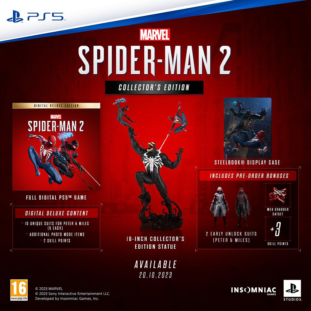 Marvel s Spider Man 2 2 Collector s Edition PS5