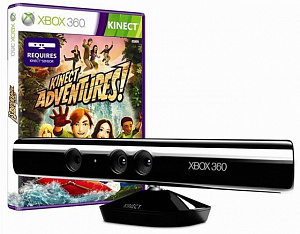 

Сенсор Kinect для Xbox 360 + игра Kinect Adventures (GameReplay)
