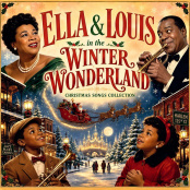 Виниловая пластинка Ella Fitzgerald & Louis Armstrong – Ella & Louis In The Winter Wonderland: Christmas Songs Collection [Black Glitter Vinyl] (LP)