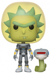 Фигурка Funko POP Rick and Morty – Space Suit Rick w/Sn