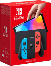 Игровая консоль Nintendo Switch OLED – Red / Blue (Красно / Синяя)