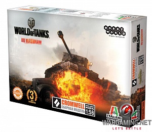 

World of Tanks. CROMWELL. Масштабная модель 1/56