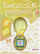 Интерактивная игрушка Bandai: Tamagotchi Original / Тамагочи Ориджинал в желтом чехле [Gen 1]