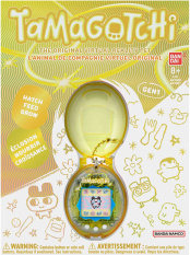 Интерактивная игрушка Bandai: Tamagotchi Original / Тамагочи Ориджинал в желтом чехле [Gen 1]