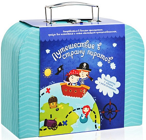 

Настольная игра Чемоданчик с развлечениями - Путешествие в страну пиратов