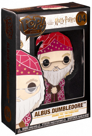 

Значок Funko POP Pin Harry Potter – Dumbledore Large Enamel Pin (HPPP0004) (48555)