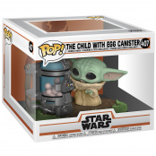 Фигурка Funko POP Deluxe Star Wars – The Mandalorian: Child w/ Canister (50962)