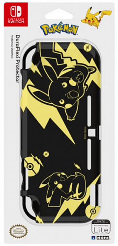 Чехол Hori Duraflexi Protector (Pikachu Black & Gold) для Nintendo Switch Lite (NS2-076U) - фото 1