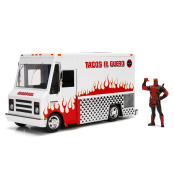 Машина с фигуркой Hollywood Rides – Deadpool Taco Truck W/Deadpool Figure (масштаб 1:24) (99730)