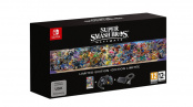 Комплект: игра Super Smash Bros. Ultimate (Nintendo Switch) + контроллер Nintendo GameCube в стиле игры + адаптер для контроллера GameCube