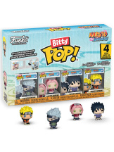 Набор Funko Bitty POP: Naruto Shippuden – Kakashi, Sakura, Sasuke, Naruto 4 шт (89863) (2,3 см)