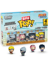 Набор Funko Bitty POP: Naruto Shippuden – Kakashi, Sakura, Sasuke, Naruto 4 шт (89863) (2,3 см)