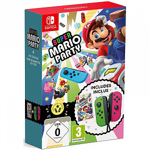 

Комплект: игра Super Mario Party + два контроллера Joy-Con (Nintendo Switch)