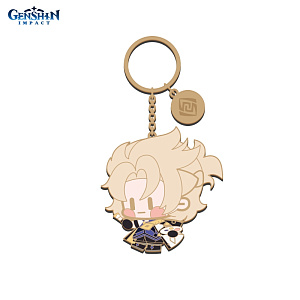 

Брелок металический Chibi Character Metal Keychain Albedo 6974096530373