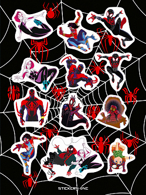 

Стикерпак Spider-Man: Across The Spider-Verse
