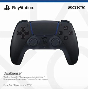 Комплект беспроводной контроллер DualSense Midnight Black + игра Gran Turismo 7 (PS5) - фото 1