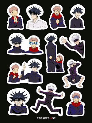 

Стикерпак Jujutsu Kaisen #2