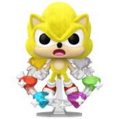 Фигурка Funko POP! Plus: Sonic the Hedgehog – Super Sonic With Emeralds (FL) Exclusive (1059) (85015) (9,5 см)