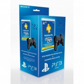 Controller Wireless Dual Shock 3 Black + PSN Plus 90 дней