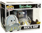 Фигурка Funko POP! Rides: Rick & Morty: Space Cruiser (Rick's ship) (Exc) (CC) 23811