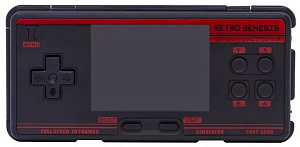 

Портативная игровая приставка Retro Genesis - Port 3000 (черно-красная) (4 000 игр)