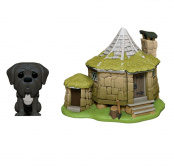 Фигурка Funko POP Town: Harry Potter – Hagrid's Hut w/ Fang