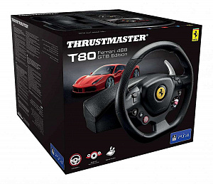 Руль Thrustmaster T80 Ferrari 488 GTB Edition, PS4/PC Thrustmaster - фото 1