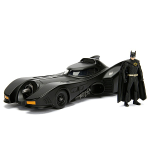 

Машина с фигуркой Jada Toys – Batmobile W/Batman Figure (масштаб 1:24) (98260)