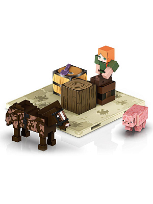 

Конструктор магнитный Minecraft: Journey Rest (26 деталей) (MC17313)
