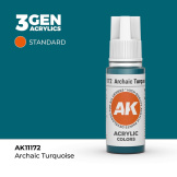 Краска AK Interactive Archaic Turquoise, 17 мл (AK11172)