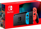 Игровая консоль Nintendo Switch (красно-синяя) (GameReplay)