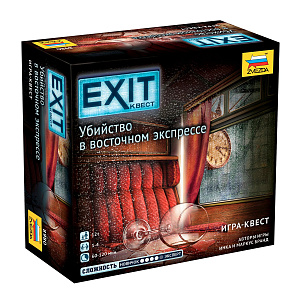 Настольная игра Exit Квест – Убийство в восточном экспрессе - фото 1