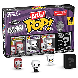 

Фигурка Funko Bitty POP Disney TNBC S3 - Sally / Jack Skellington / Zero / Mystery (1 of 4) (4PK) (73021)