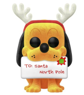 Фигурка Funko POP Disney: Holiday – Pluto Flocked Exclusive (9,5 см)